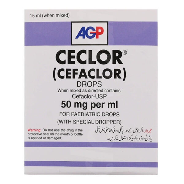CECLOR ORAL DROP 50MG 15ML