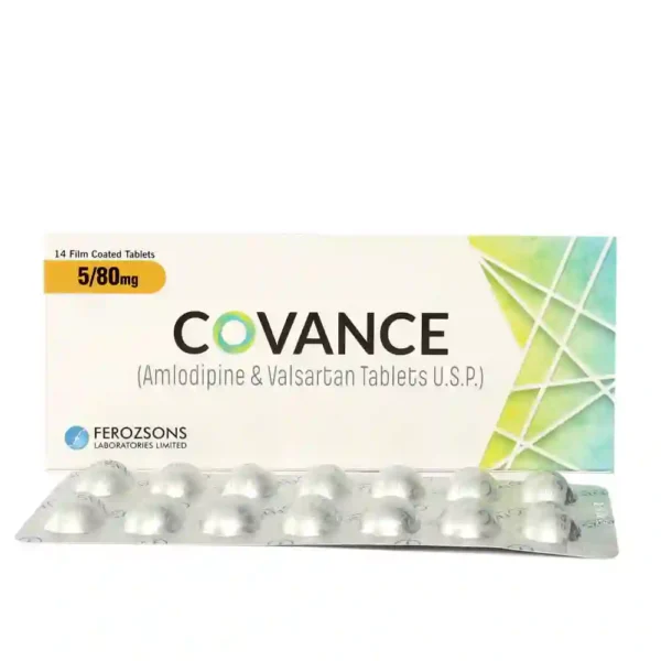 COVANCE 5/80MG TAB