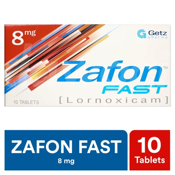 ZAFON FAST 8MG TAB