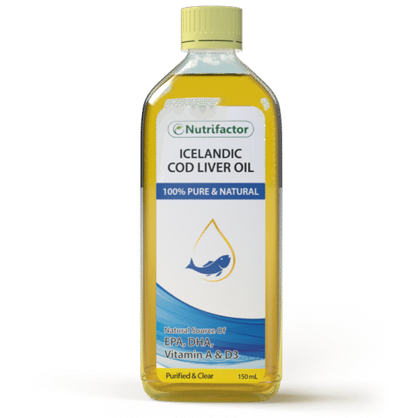ICELANDIC COD LIVER OIL 150ML