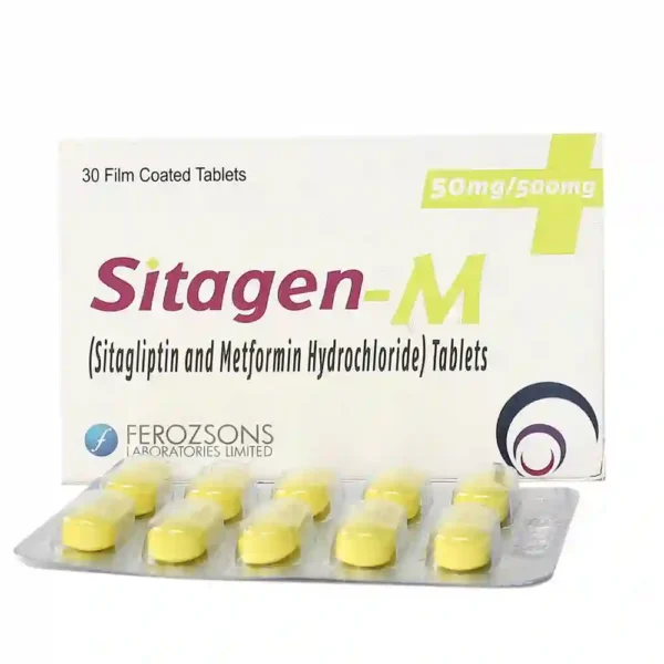 SITAGEN MXR 50/500MG TAB